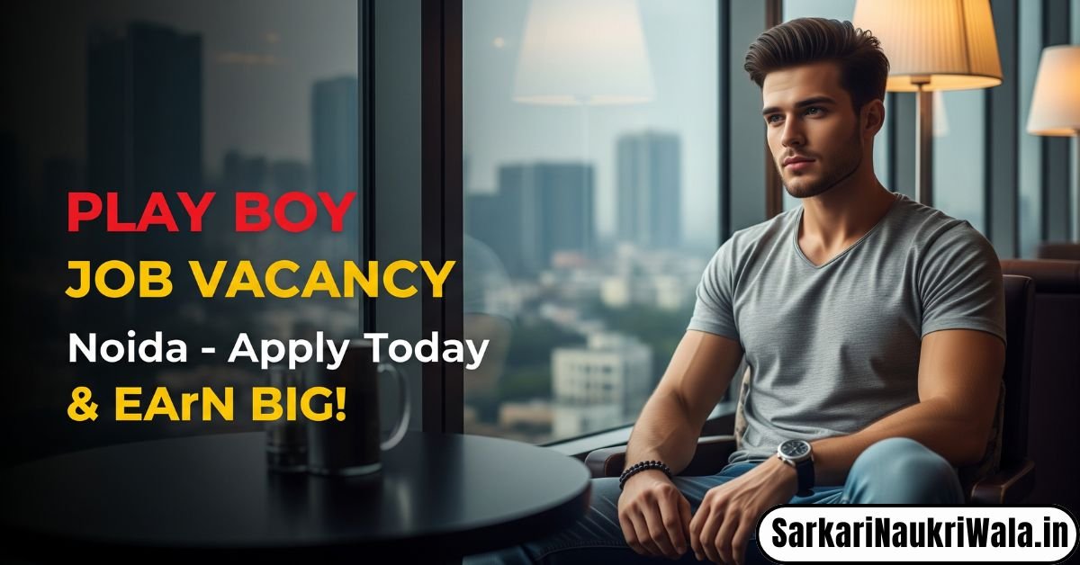 Play Boy Job Vacancy In Noida