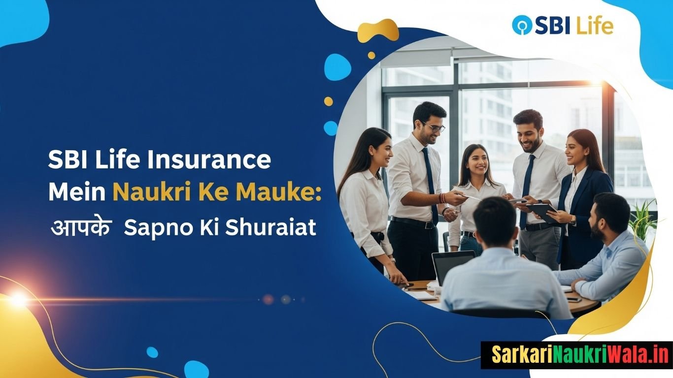 SBI Life Insurance में नौकरी के मौके: आपके सपनों की शुरुआत